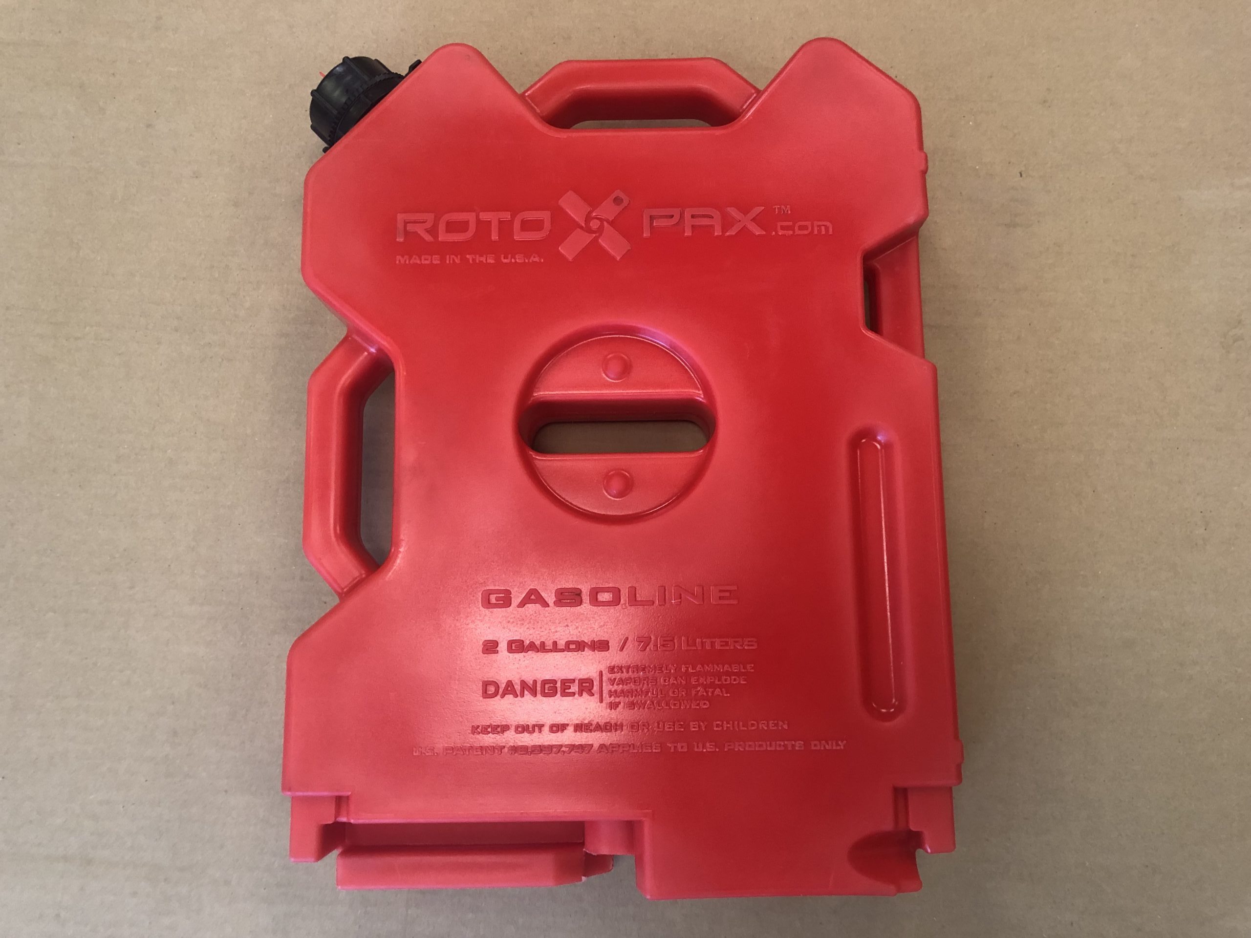 RotopaX 3 Gallon Gas Container Exterior Money sense