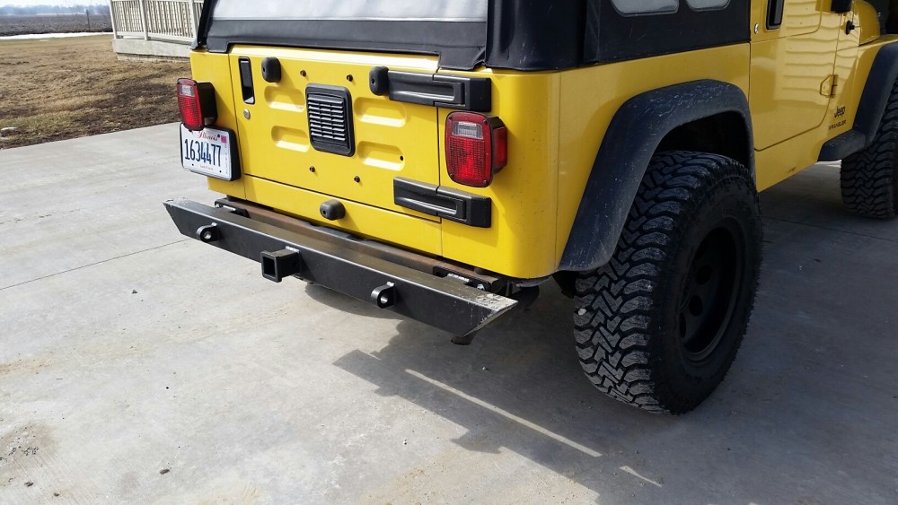 Affordable Rear BumperJeep YJ/TJ/LJ (8706)