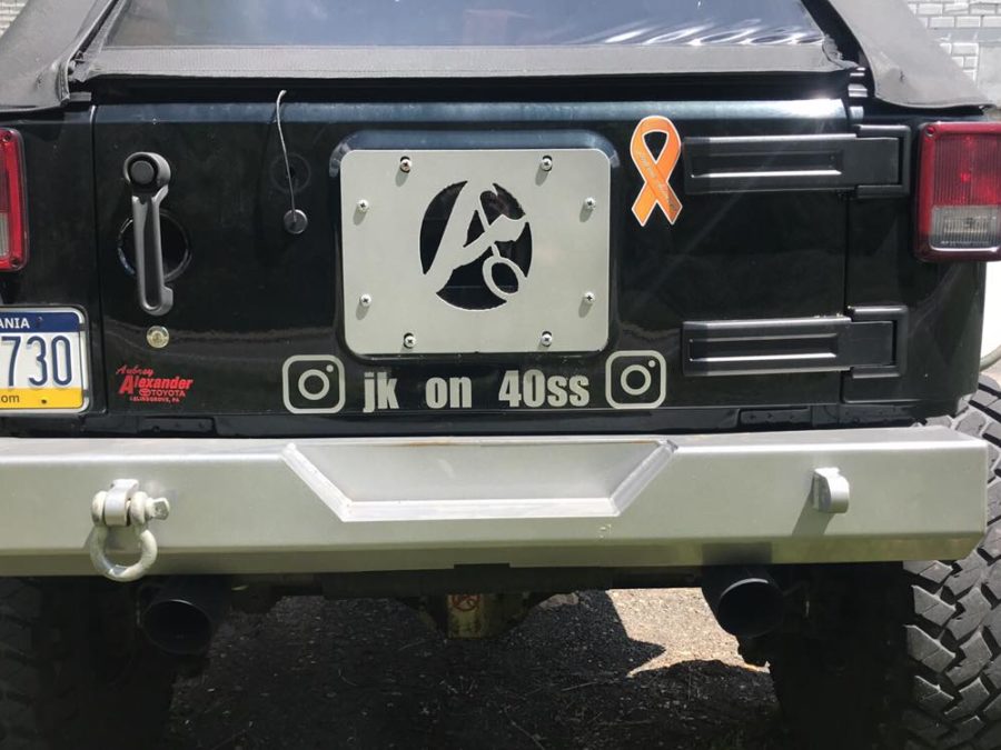 Affordable Offroad Elite Jeep CJ Rear Flush Mount Bumper - Unfinished Bare Metal