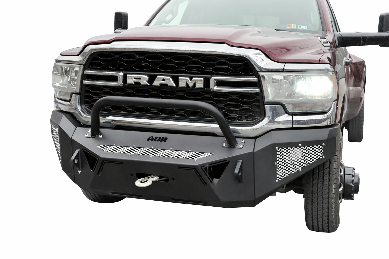 Modular Winch Front Bumper With Lights - Ram 2500/3500 (19-25)