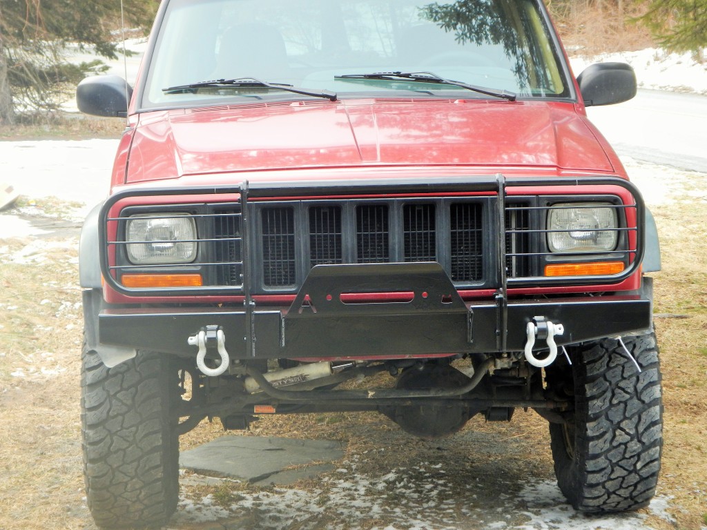 Elite Brush Guard Winch Front BumperJeep Cherokee (8401