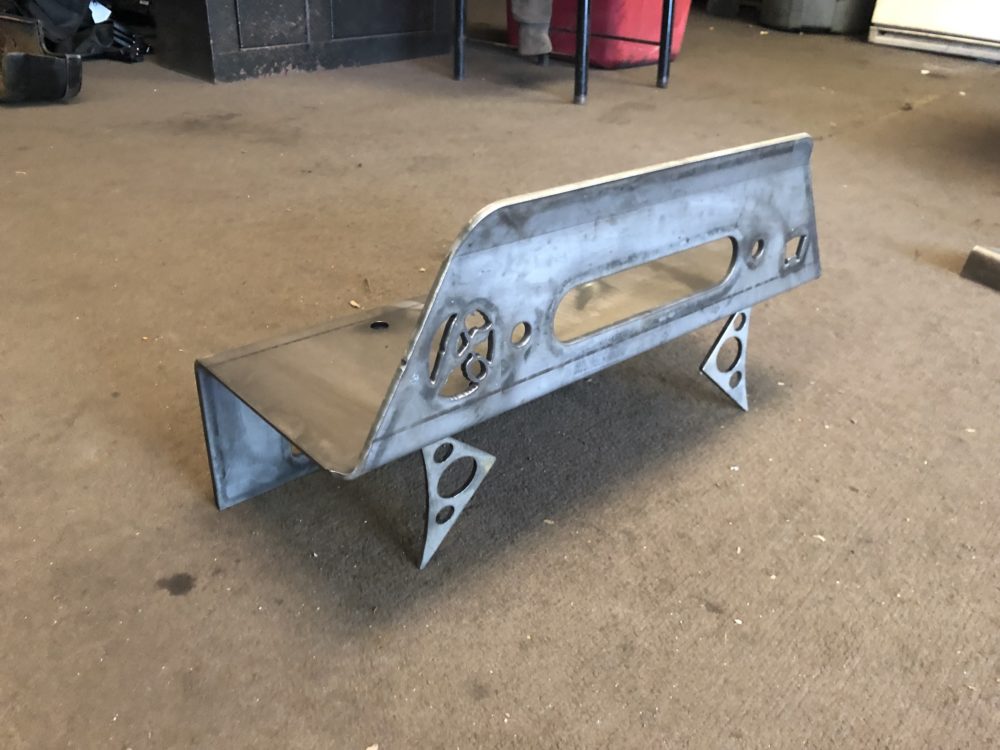 WeldOn Winch Plate Affordable Offroad