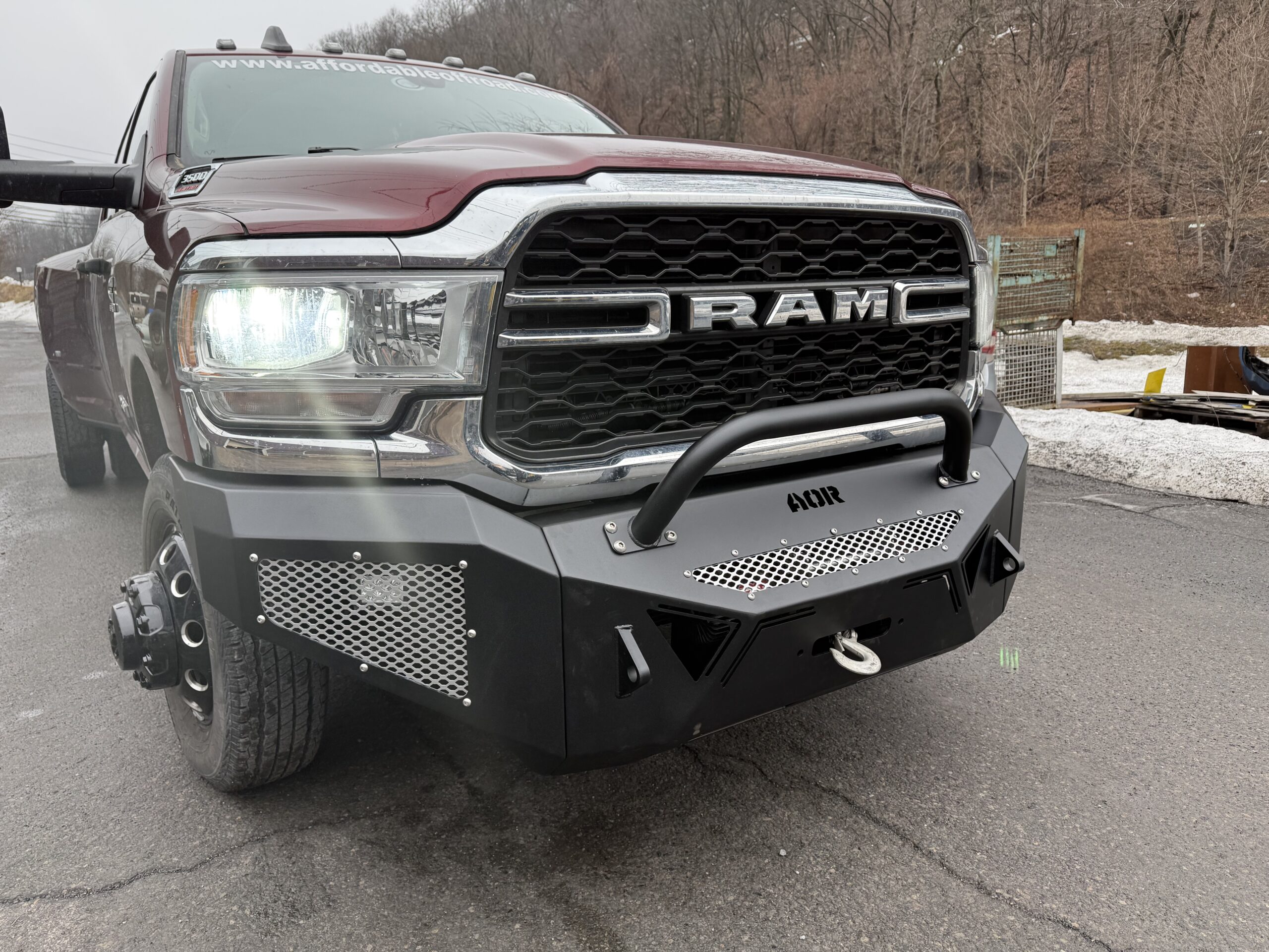 Modular Winch Front Bumper With Lights - Ram 2500/3500 (19-25) - Image 13