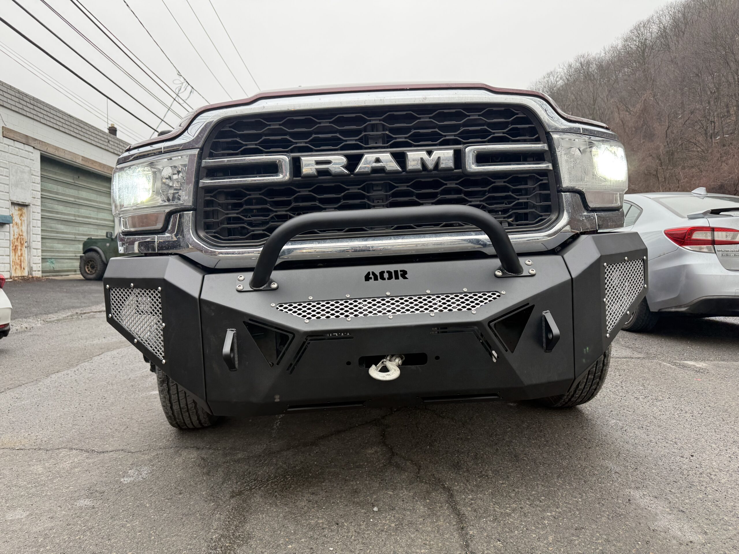 Modular Winch Front Bumper With Lights - Ram 2500/3500 (19-25) - Image 9
