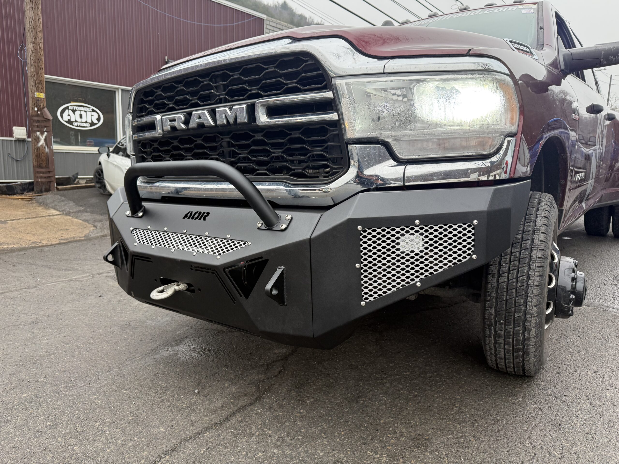 Modular Winch Front Bumper With Lights - Ram 2500/3500 (19-25) - Image 8