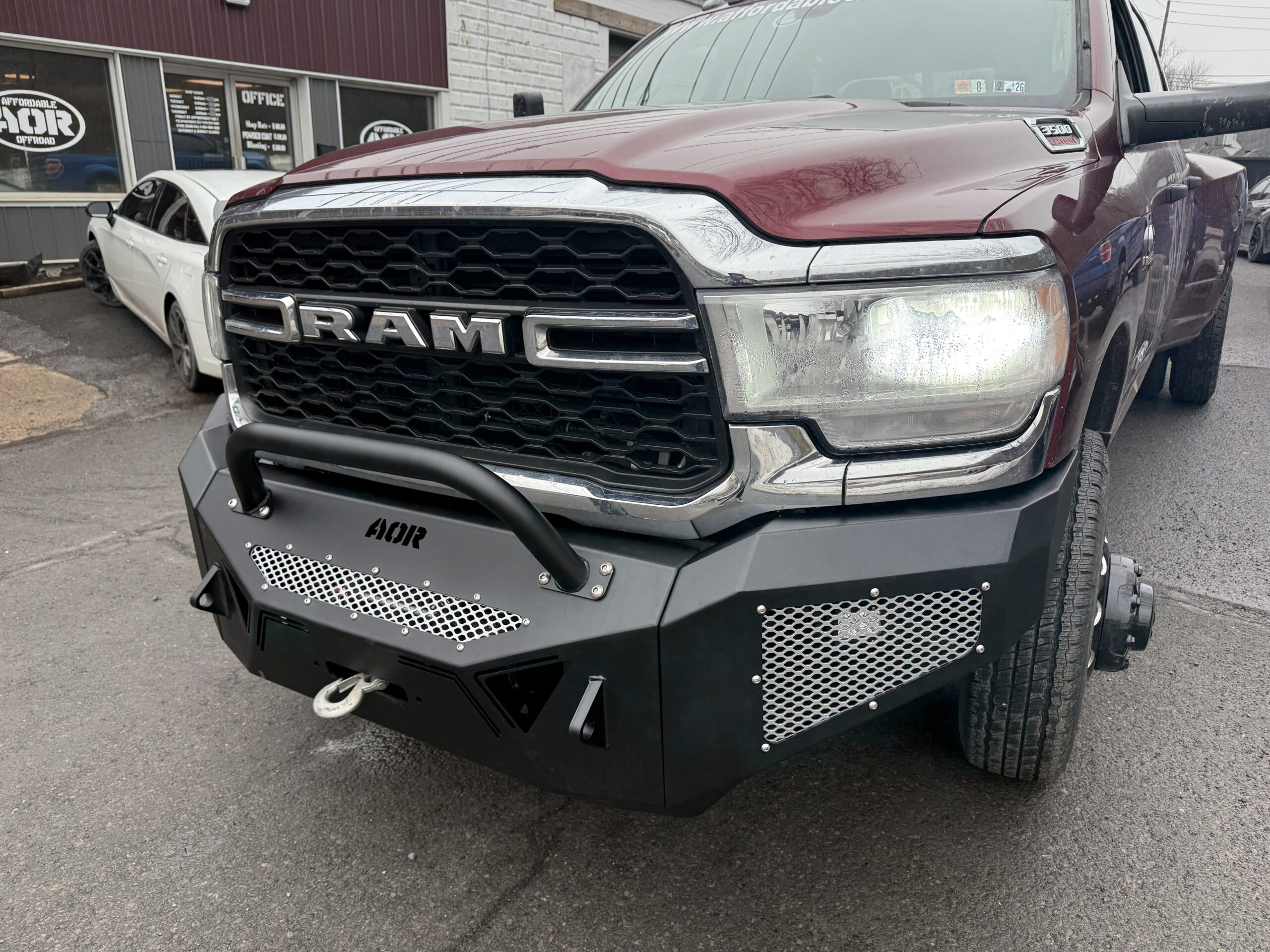 Modular Winch Front Bumper With Lights - Ram 2500/3500 (19-25) - Image 7