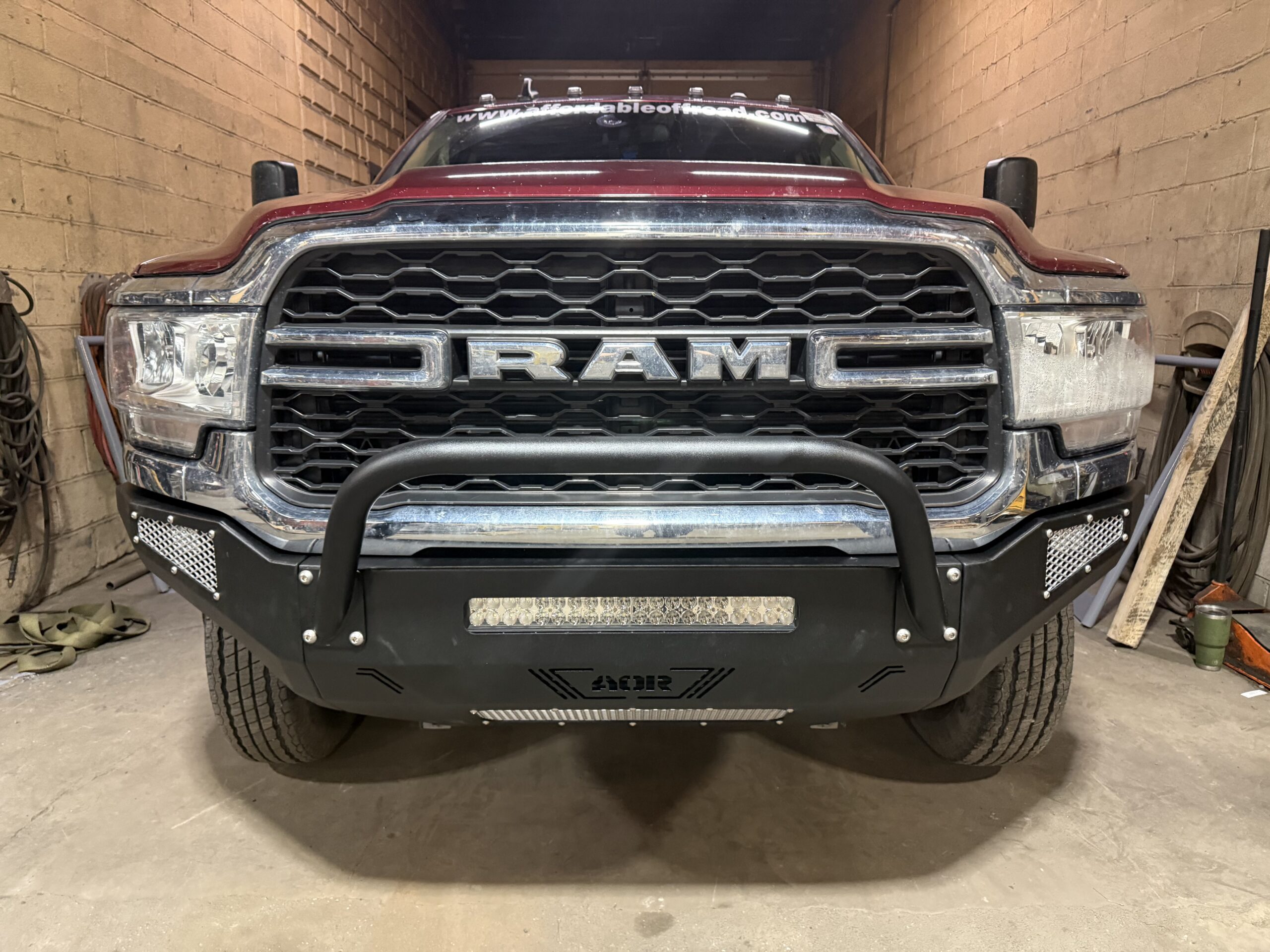 Modular Non-Winch Front Bumper With Lights - Ram 2500/3500 (19-25) - Image 12