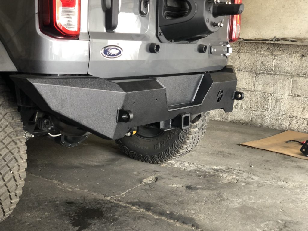Elite rear bumper ford bronco 2021 2024 