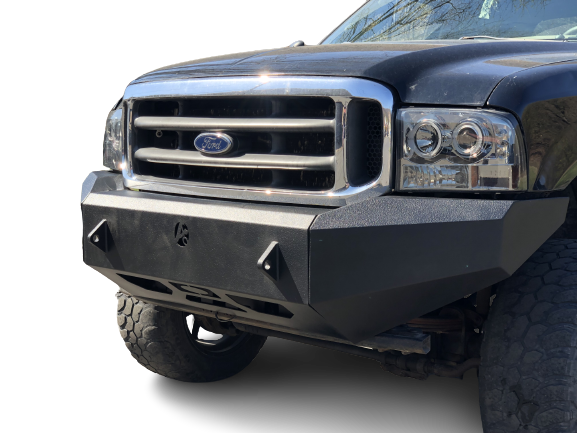 thumbnail image 2 of Modular Front Winch Bumper For 1999-2004 Ford Super Duty – Affordable Offroad, Bare Steel 2 of 5
