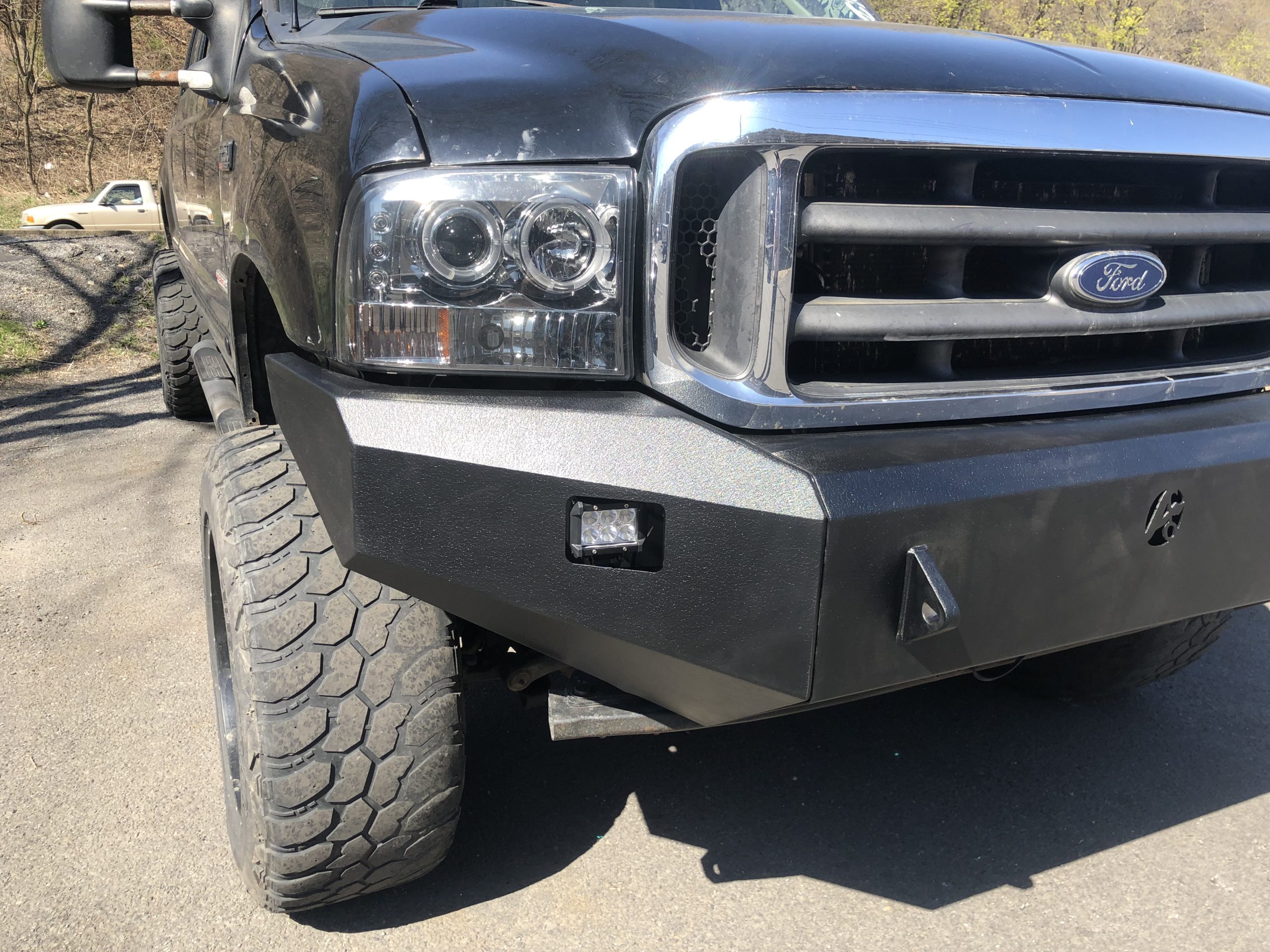 thumbnail image 2 of Modular Front Winch Bumper For 1999-2004 Ford Super Duty – Affordable Offroad, Bare Steel 2 of 5