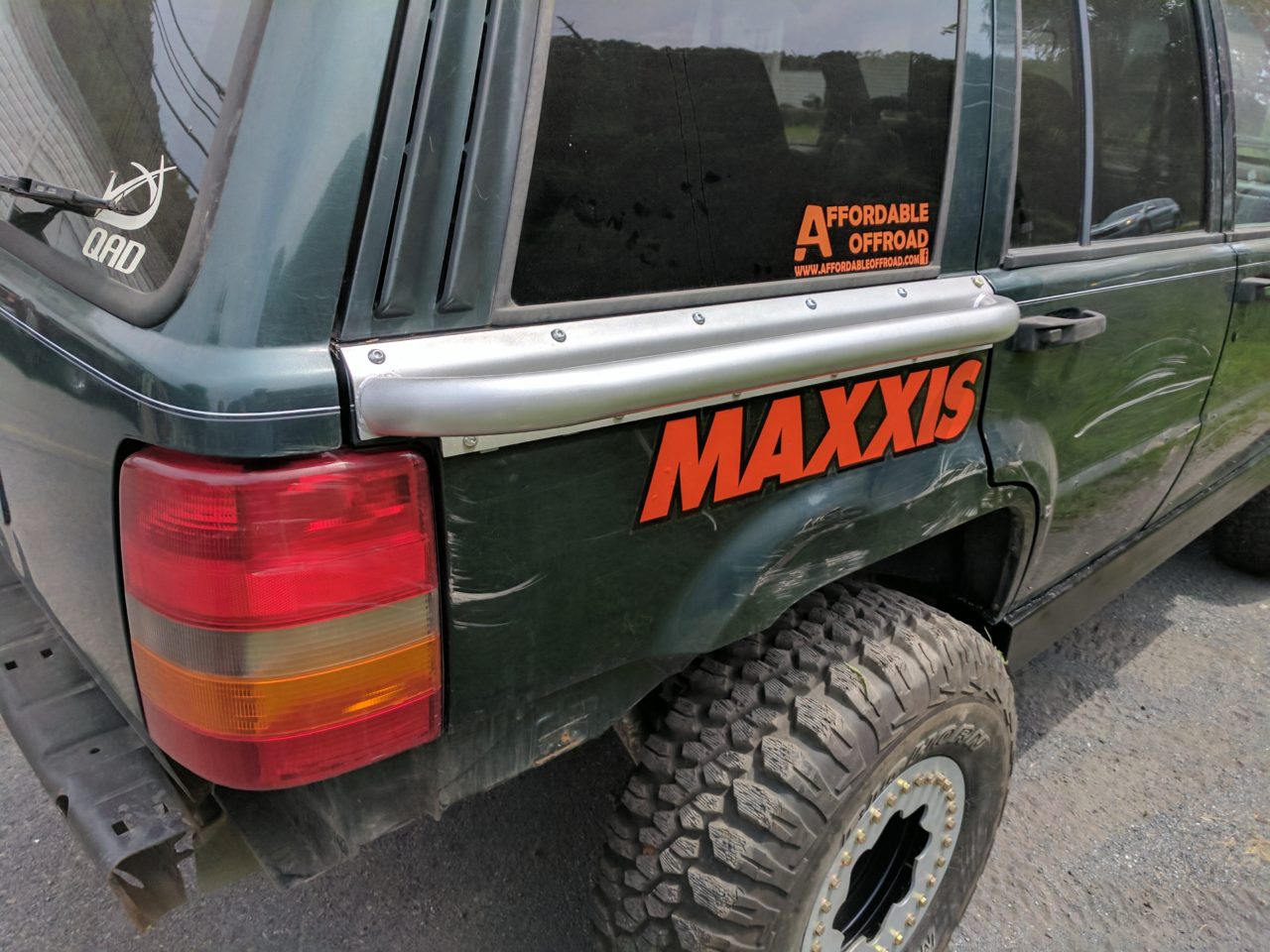 Rear Quarter Rub Rails-Jeep Grand Cherokee ZJ (93-98)