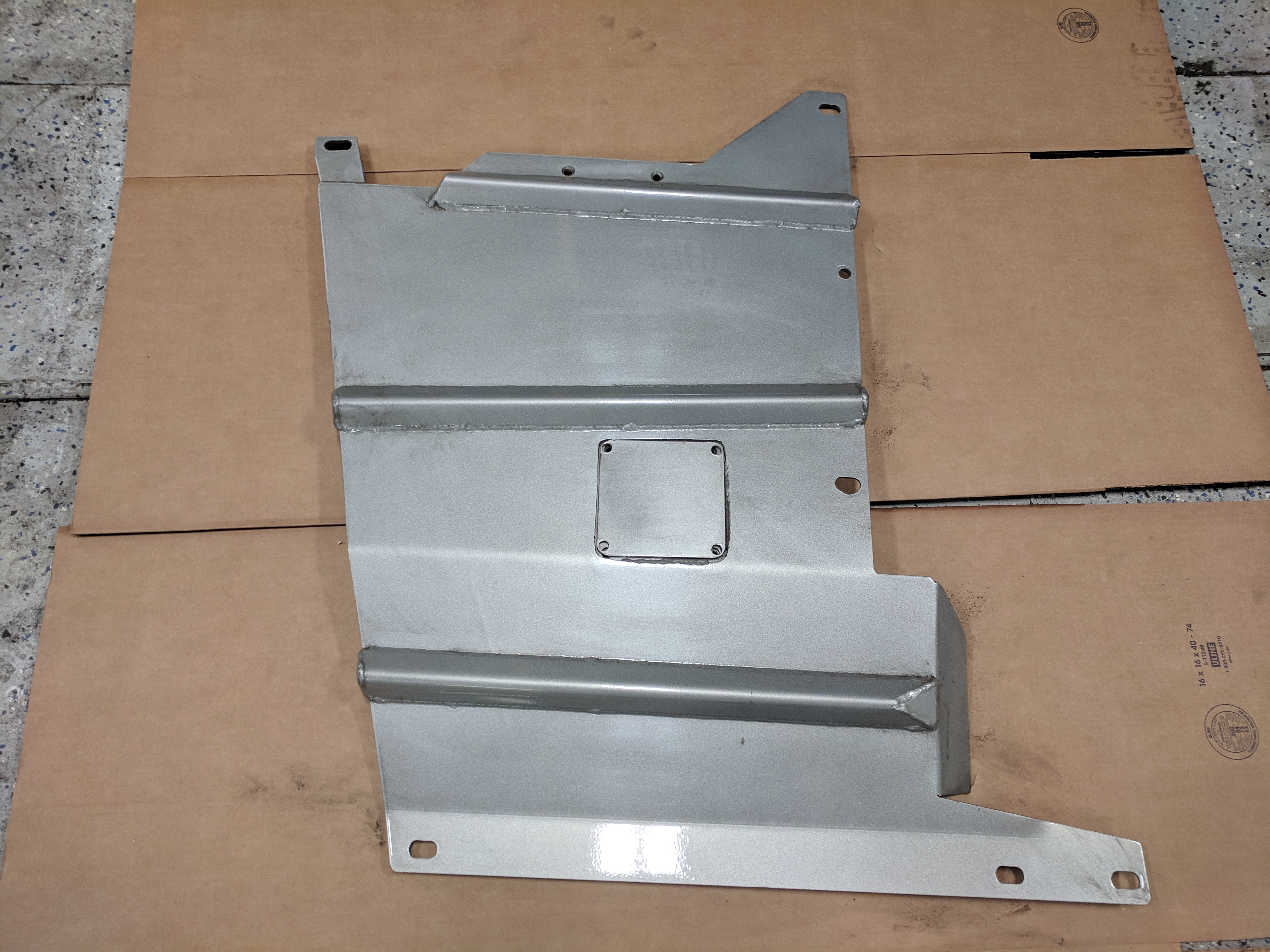 Elite Gas Tank & Transfer Case Skid PlateJeep Wrangler JK 0717