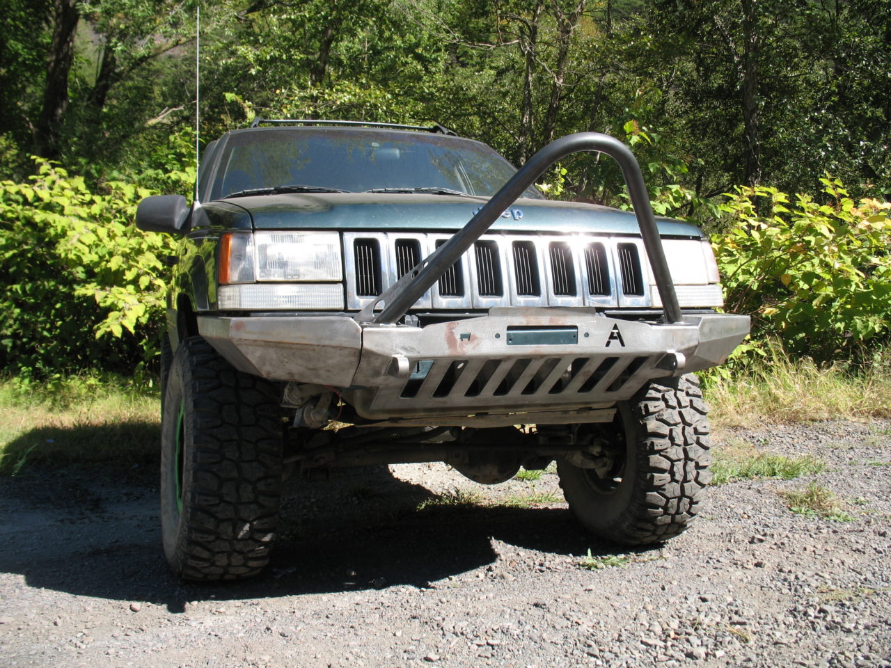 Elite Jeep Grand Cherokee ZJ Modular Plain Front Winch Bumper (’93’98)