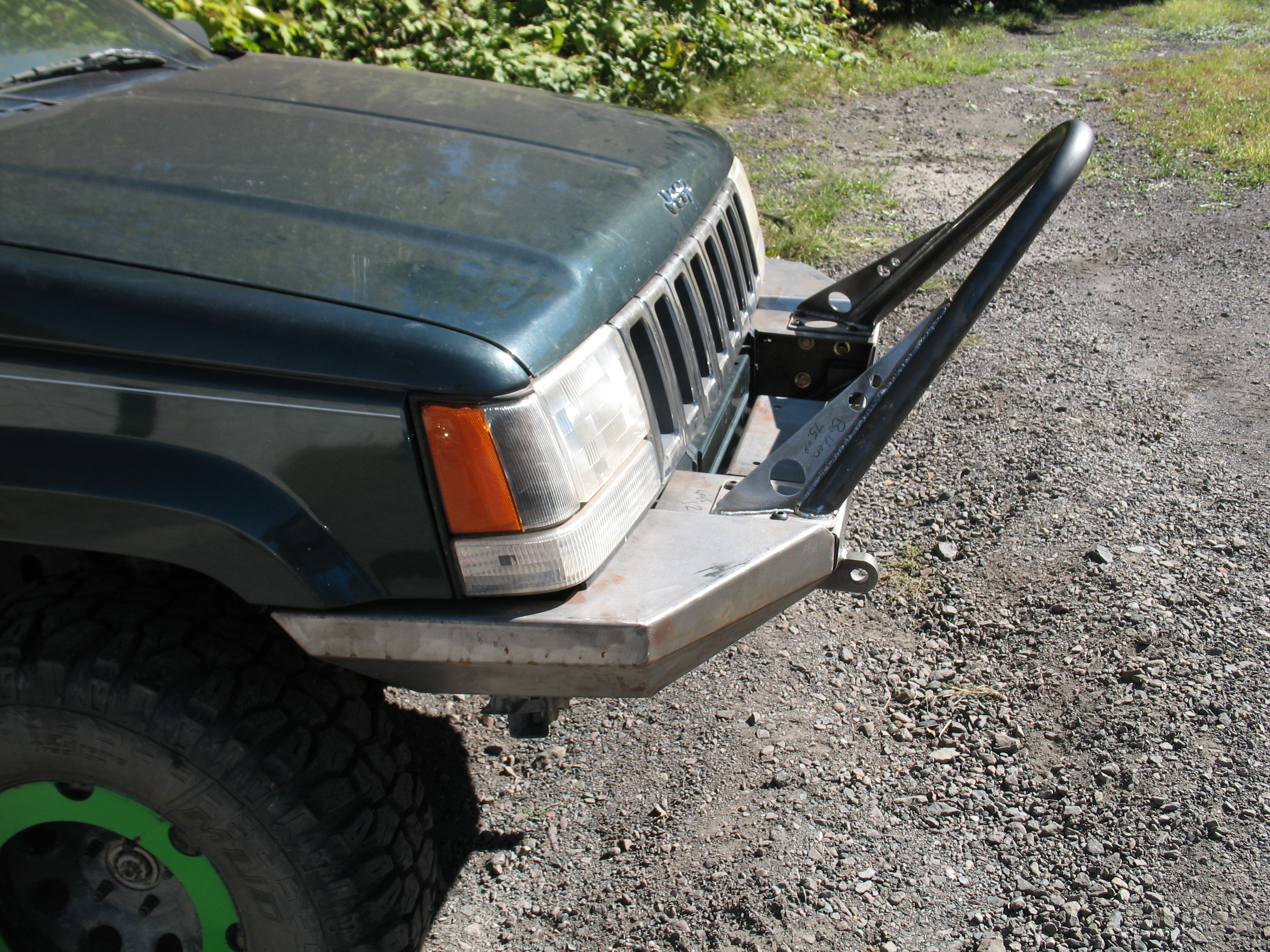 Elite Jeep Grand Cherokee ZJ Modular Plain Front Winch Bumper ('93'98