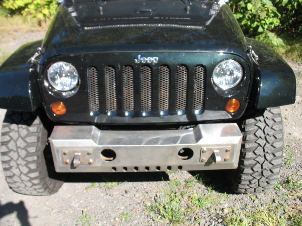 Non Winch Front Plain BumperJeep Wrangler JK (’07’18)
