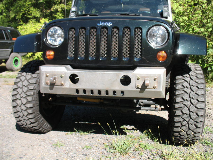 Non Winch Front Plain BumperJeep Wrangler JK (’07’18)