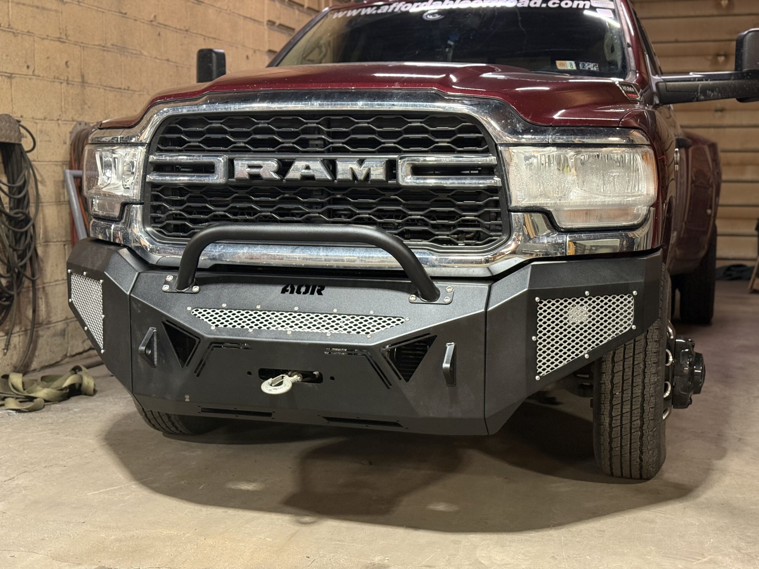 Modular Winch Front Bumper With Lights - Ram 2500/3500 (19-25) - Image 5