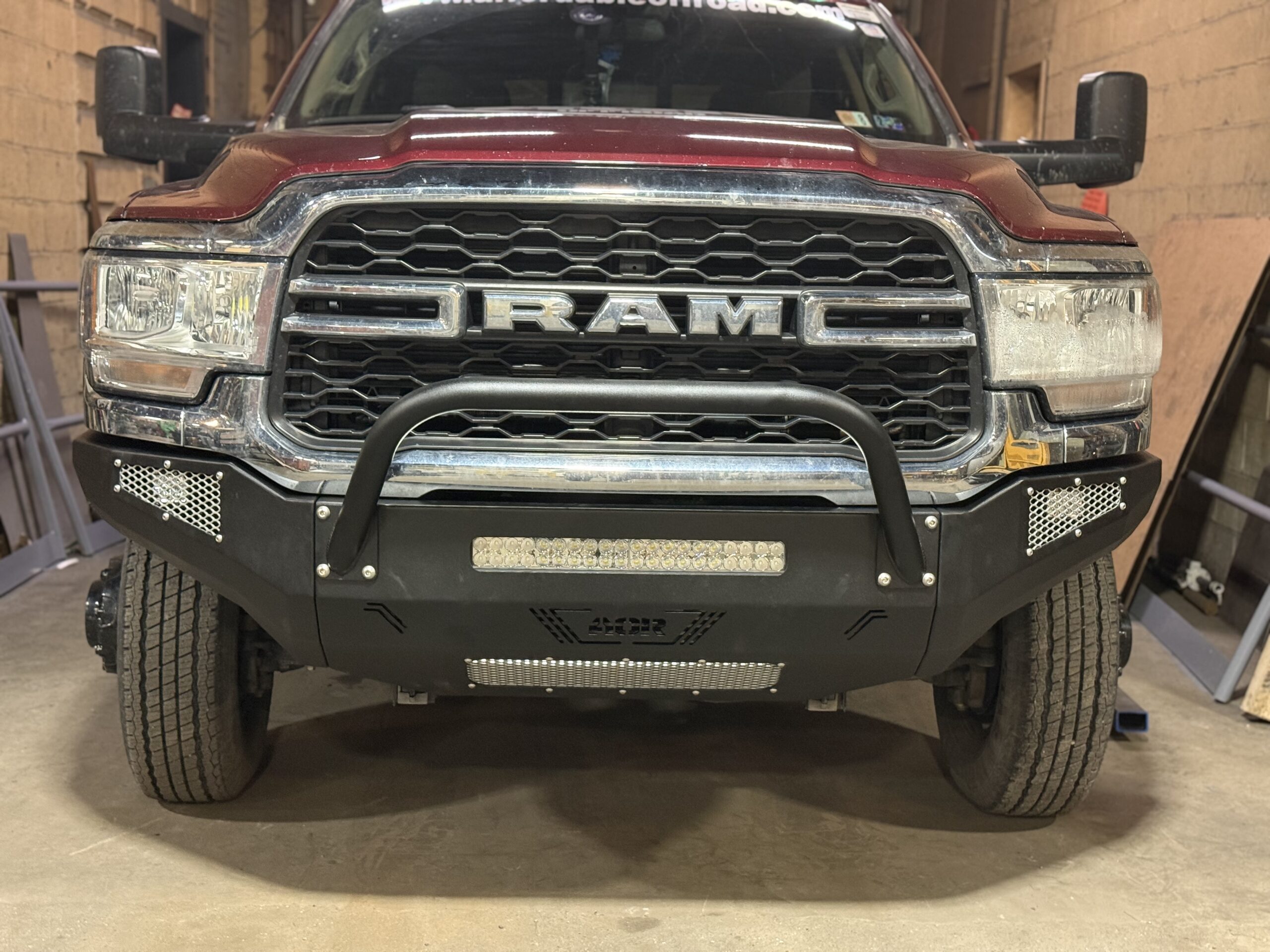 Modular Non-Winch Front Bumper With Lights - Ram 2500/3500 (19-25) - Image 4