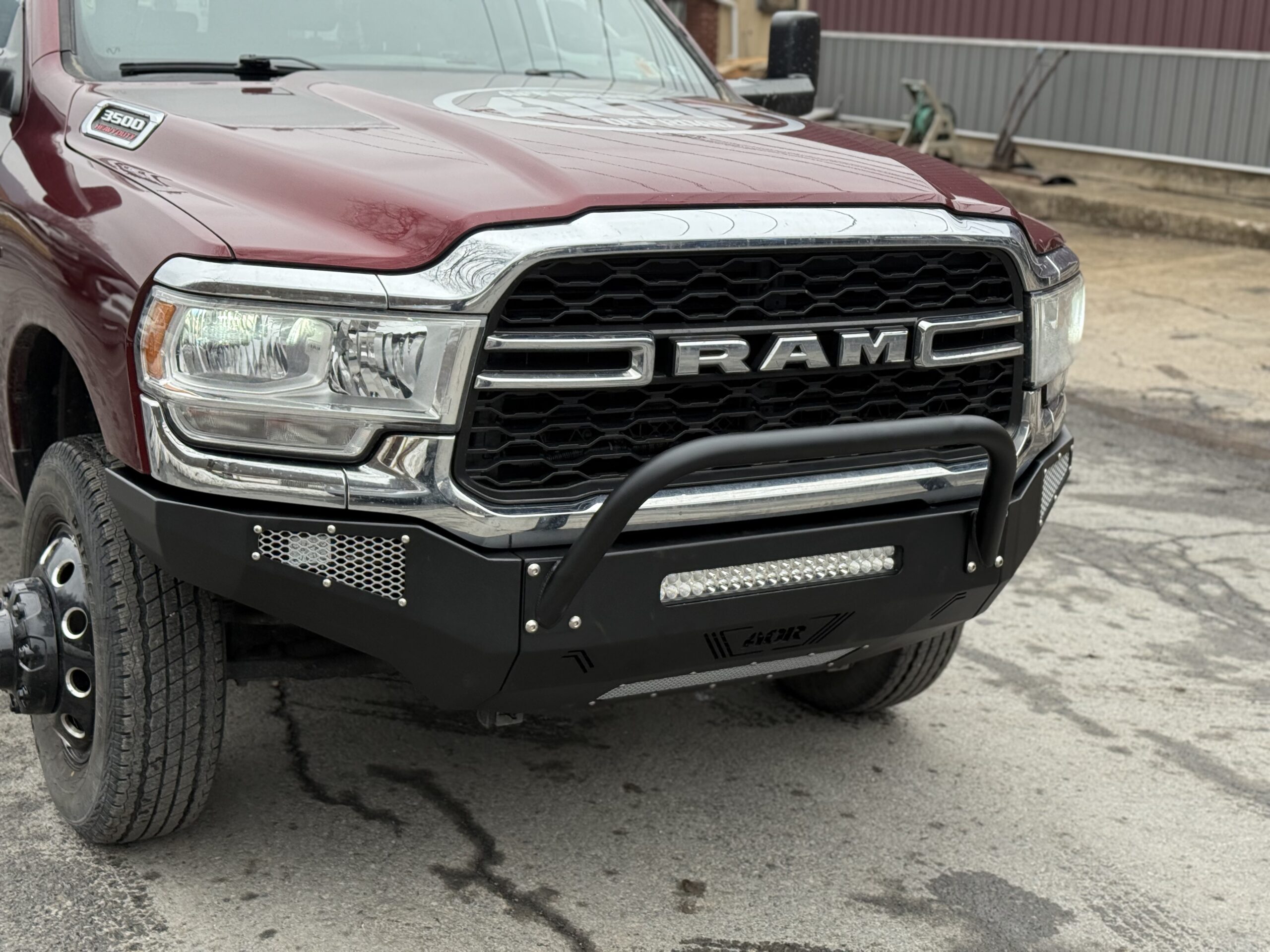 Modular Non-Winch Front Bumper With Lights - Ram 2500/3500 (19-25) - Image 2