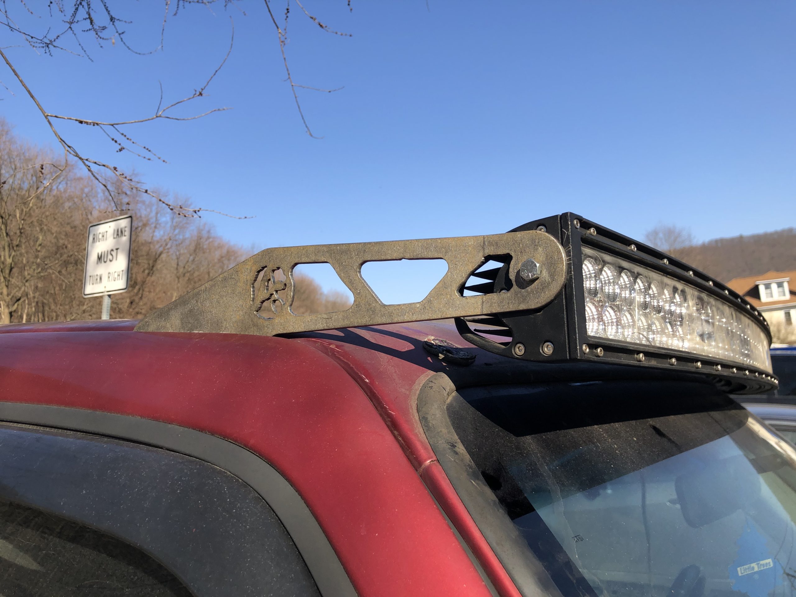 Ford Ranger Light Bar Brackets