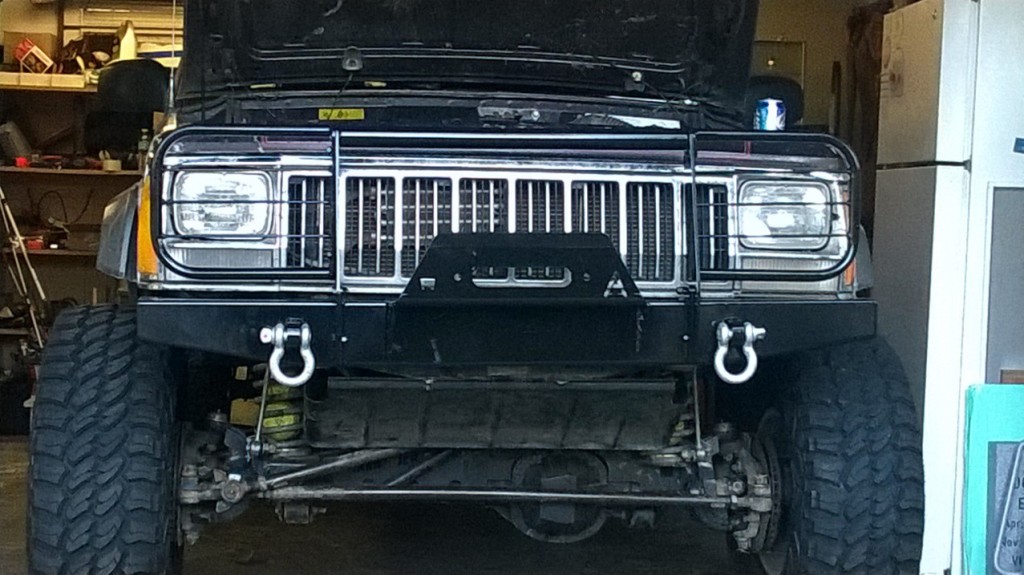 Elite Brush Guard Winch Front BumperJeep Cherokee (8401) Affordable Offroad