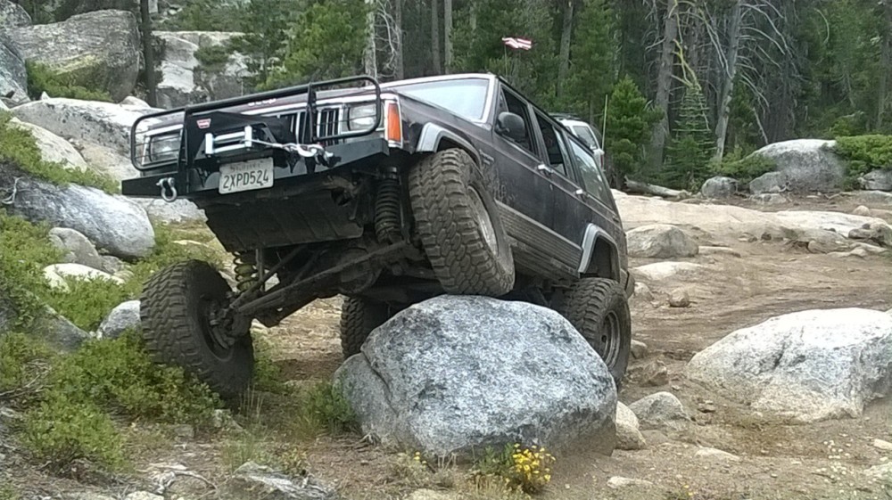 Elite Brush Guard Winch Front BumperJeep Cherokee (8401) Affordable Offroad
